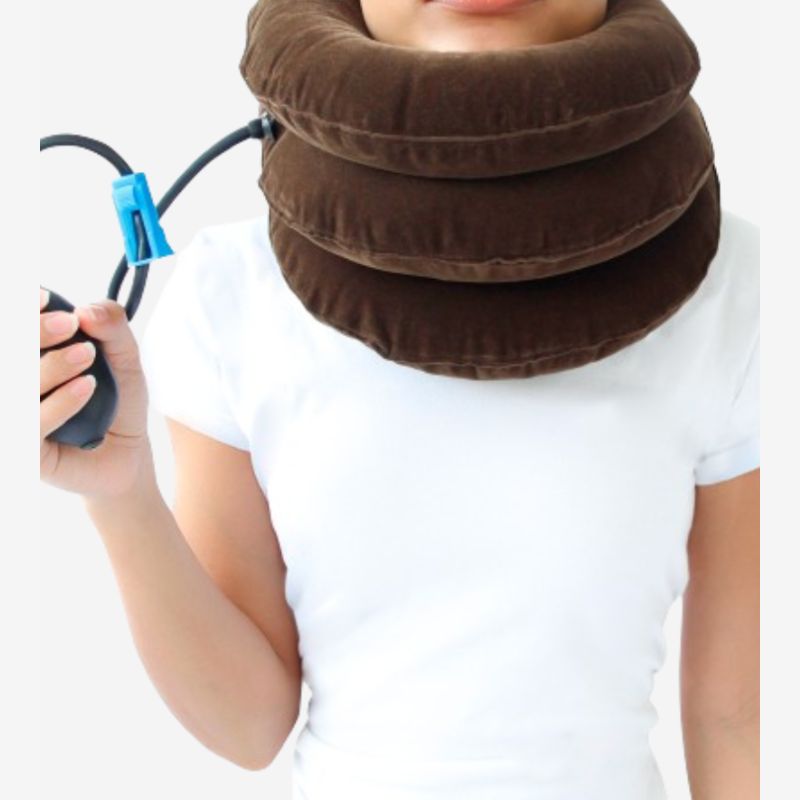 Collar de tracción inflable