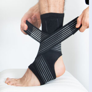 Tobillera Elástica Tipo Media con banda ajustable