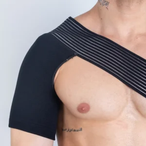 Soporte Elástico para Hombro Negro